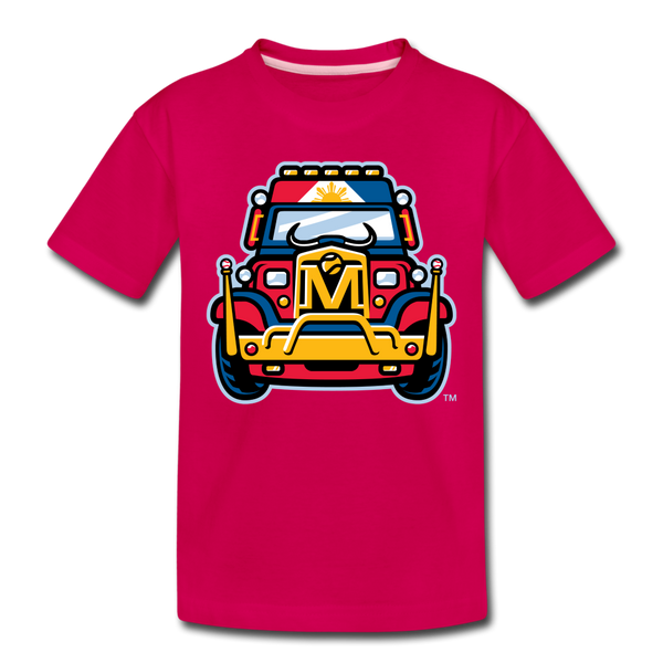 Mindanao Motoristas Kids' Premium T-Shirt - dark pink
