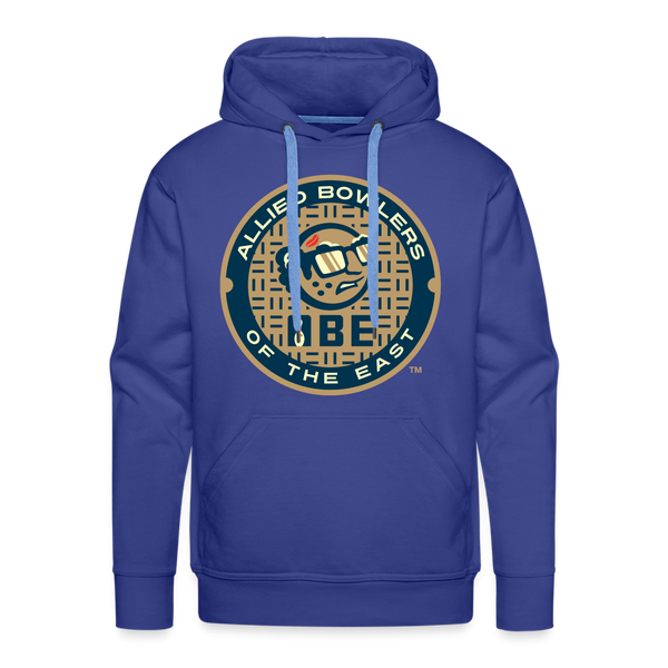 ABE Bowling Heavy Blend Adult Hoodie - royal blue