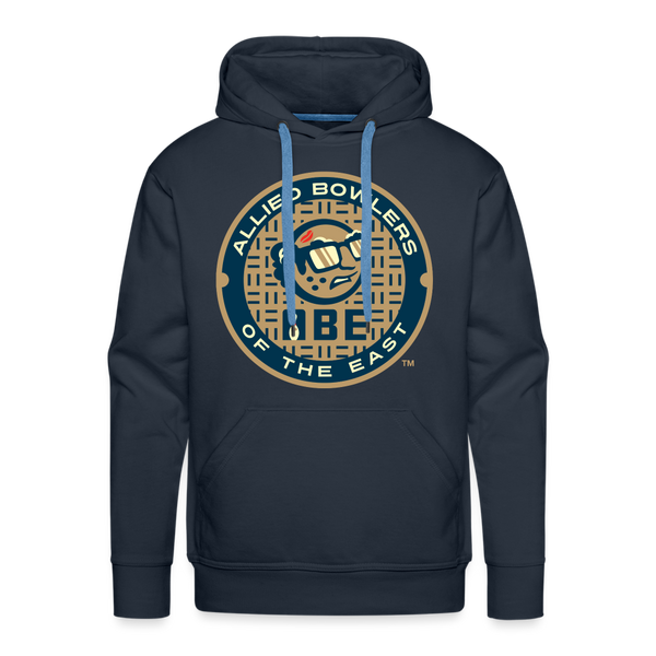 ABE Bowling Heavy Blend Adult Hoodie - navy