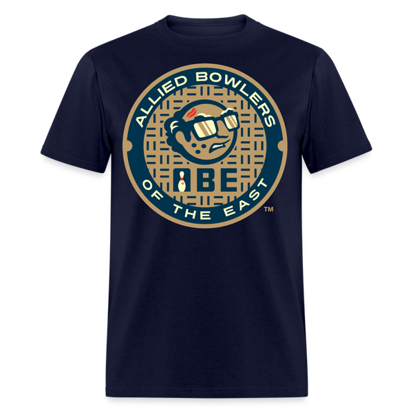 ABE Bowling Unisex Classic T-Shirt - navy