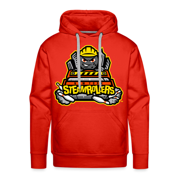 New York Steamrollers Premium Adult Hoodie - red