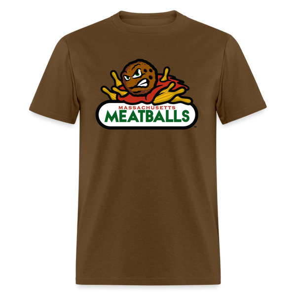 Massachusetts Meatballs Unisex Classic T-Shirt - brown