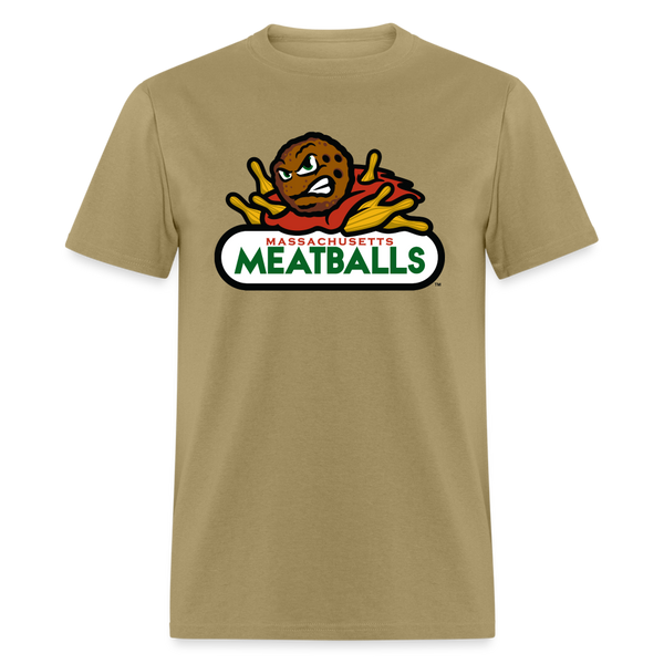 Massachusetts Meatballs Unisex Classic T-Shirt - khaki