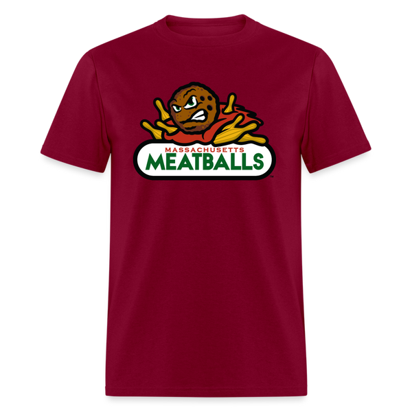 Massachusetts Meatballs Unisex Classic T-Shirt - burgundy