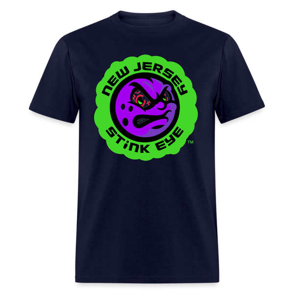 New Jersey Stink Eye Unisex Classic T-Shirt - navy