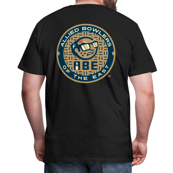ABE Bowling Men's Premium T-Shirt - black