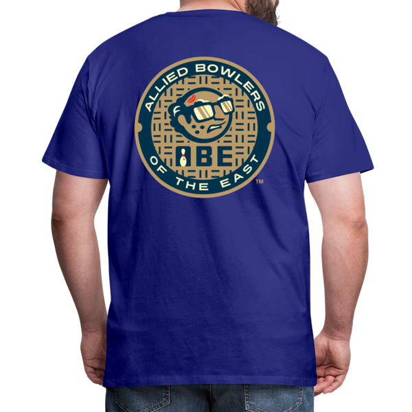ABE Bowling Men's Premium T-Shirt - royal blue