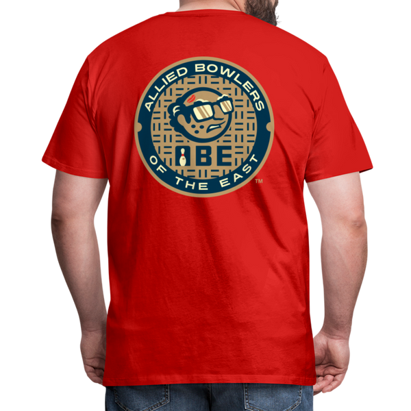 ABE Bowling Men's Premium T-Shirt - red