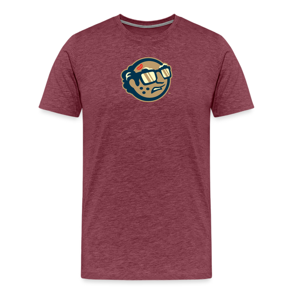 ABE Bowling Men's Premium T-Shirt - heather burgundy