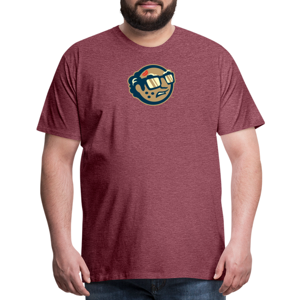 ABE Bowling Men's Premium T-Shirt - heather burgundy