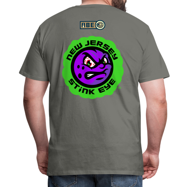New Jersey Stink Eye Men's Premium T-Shirt - asphalt gray