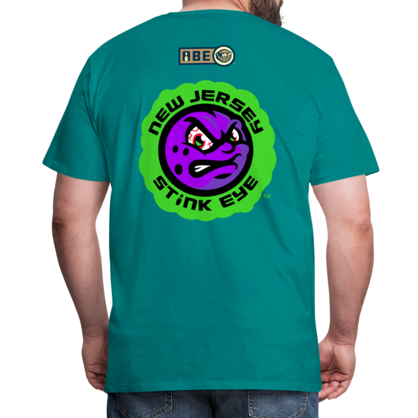 New Jersey Stink Eye Men's Premium T-Shirt - teal