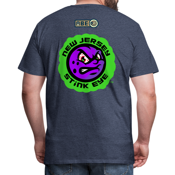 New Jersey Stink Eye Men's Premium T-Shirt - heather blue