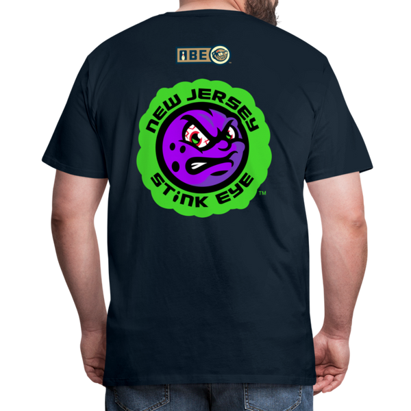 New Jersey Stink Eye Men's Premium T-Shirt - deep navy