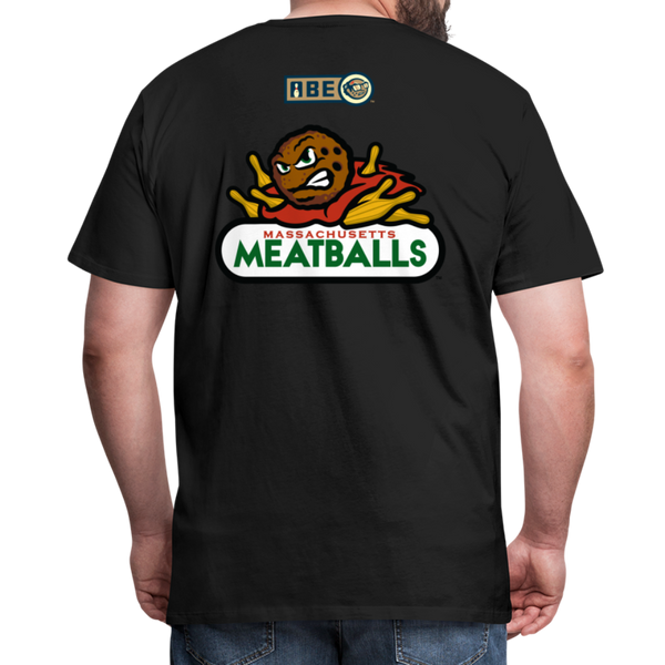 Massachusetts Meatballs Men's Premium T-Shirt - black