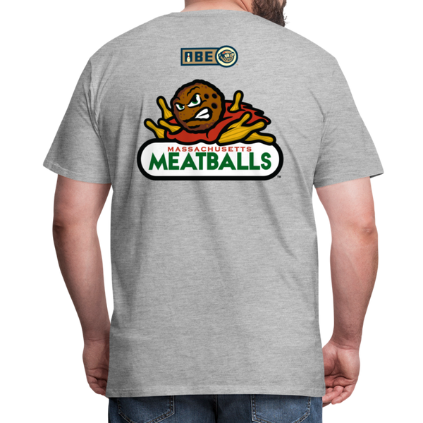 Massachusetts Meatballs Men's Premium T-Shirt - heather gray