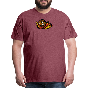 Massachusetts Meatballs Men's Premium T-Shirt - heather burgundy
