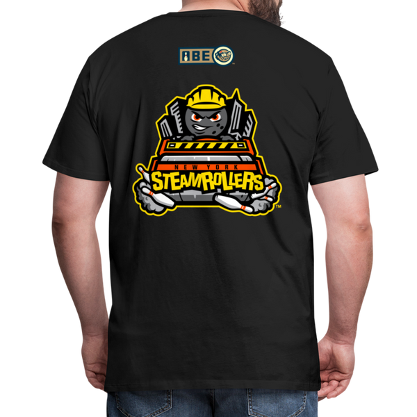 New York Steamrollers Men's Premium T-Shirt - black