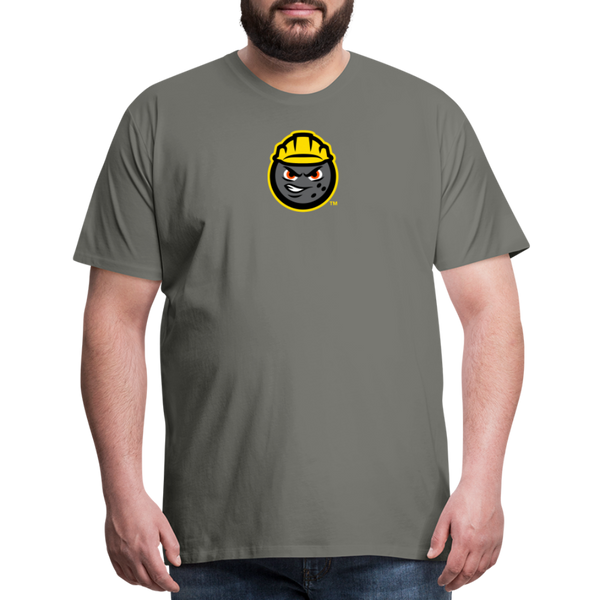 New York Steamrollers Men's Premium T-Shirt - asphalt gray