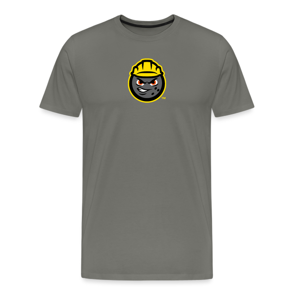 New York Steamrollers Men's Premium T-Shirt - asphalt gray