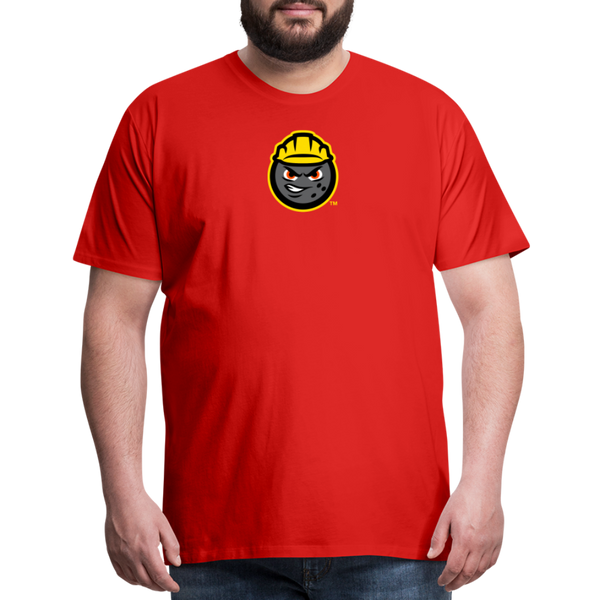 New York Steamrollers Men's Premium T-Shirt - red