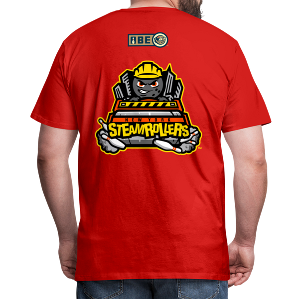 New York Steamrollers Men's Premium T-Shirt - red