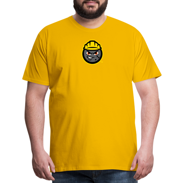 New York Steamrollers Men's Premium T-Shirt - sun yellow