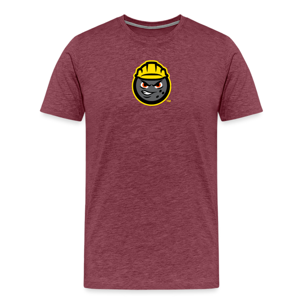 New York Steamrollers Men's Premium T-Shirt - heather burgundy