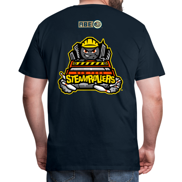 New York Steamrollers Men's Premium T-Shirt - deep navy