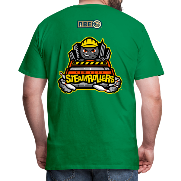 New York Steamrollers Men's Premium T-Shirt - kelly green