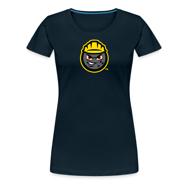 New York Steamrollers Women’s Premium T-Shirt - deep navy