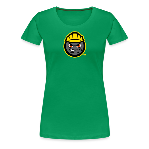New York Steamrollers Women’s Premium T-Shirt - kelly green