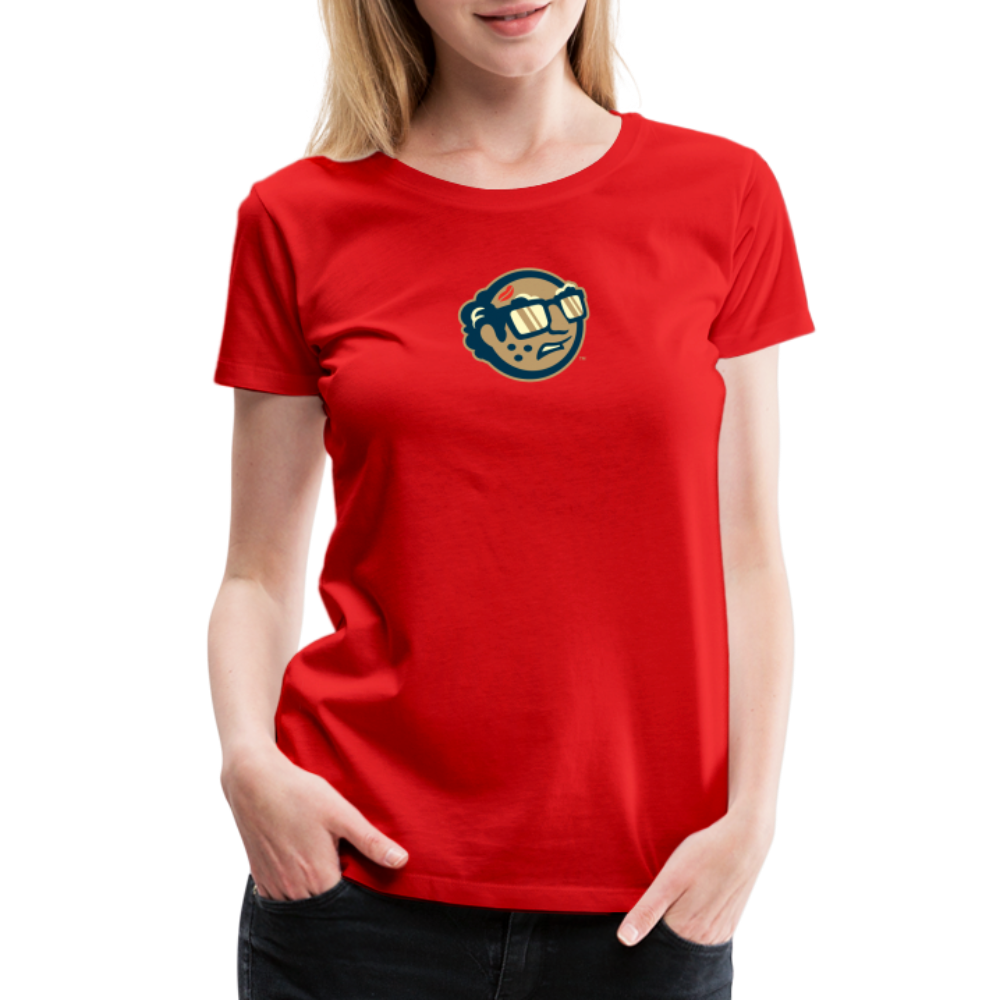ABE Bowling Women’s Premium T-Shirt - red