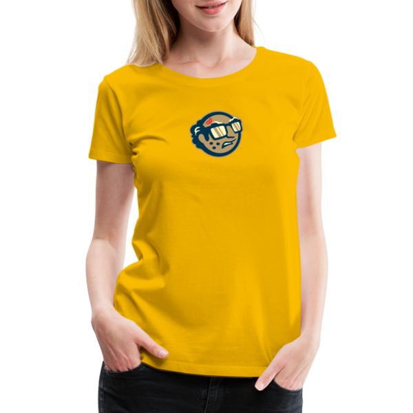 ABE Bowling Women’s Premium T-Shirt - sun yellow
