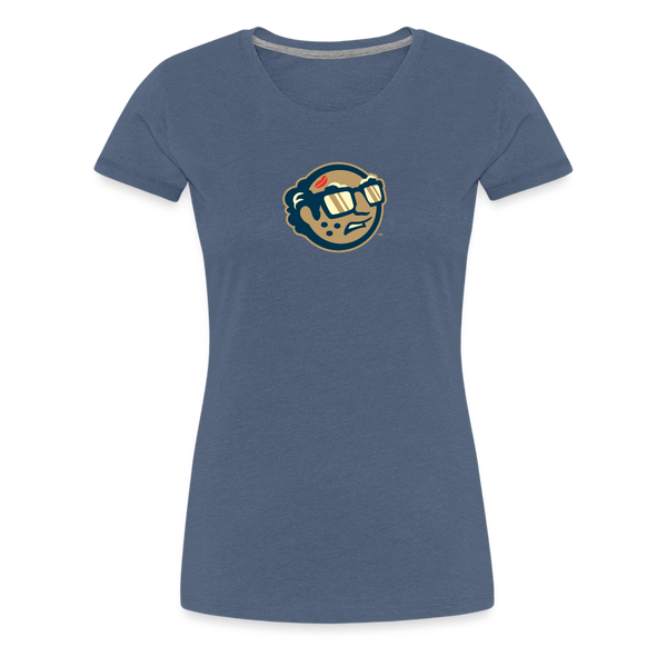 ABE Bowling Women’s Premium T-Shirt - heather blue