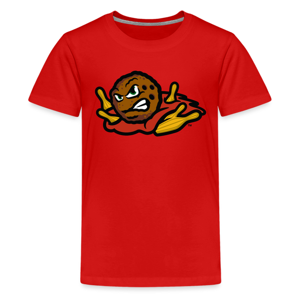 Massachusetts Meatballs Kids' Premium T-Shirt - red