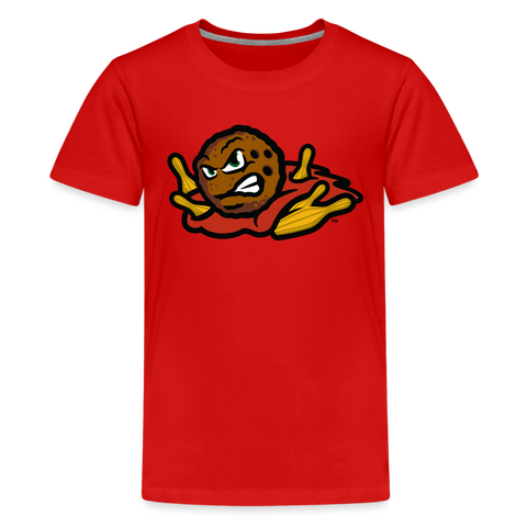 Massachusetts Meatballs Kids' Premium T-Shirt - red