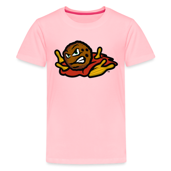 Massachusetts Meatballs Kids' Premium T-Shirt - pink