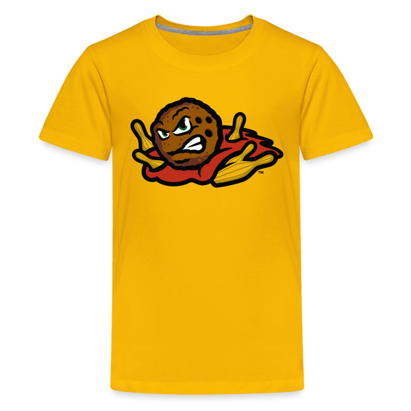 Massachusetts Meatballs Kids' Premium T-Shirt - sun yellow