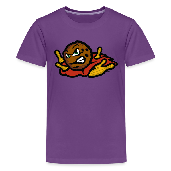 Massachusetts Meatballs Kids' Premium T-Shirt - purple
