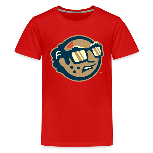 ABE Bowling Icon Kids' Premium T-Shirt - red