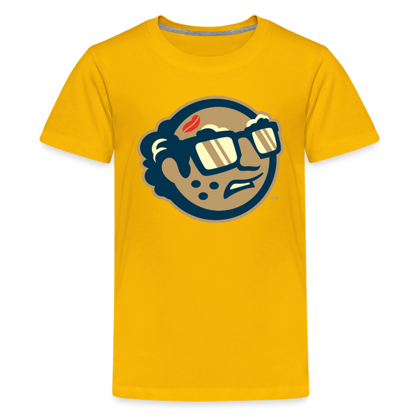ABE Bowling Icon Kids' Premium T-Shirt - sun yellow