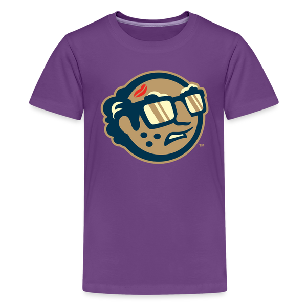 ABE Bowling Icon Kids' Premium T-Shirt - purple
