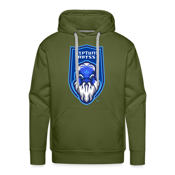 Neptune Abyss FC Premium Adult Hoodie - olive green