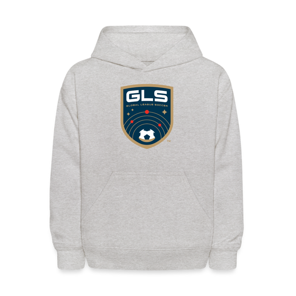 Global League Soccer Kids' Hoodie - heather gray