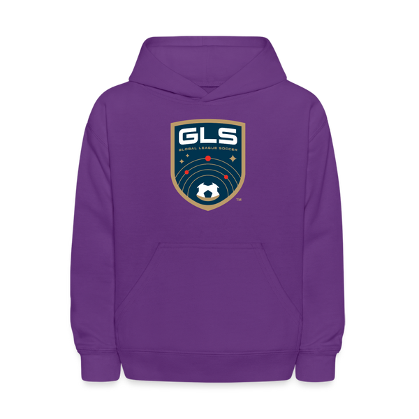 Global League Soccer Kids' Hoodie - purple