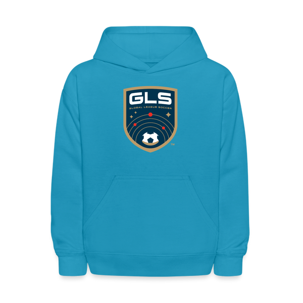 Global League Soccer Kids' Hoodie - turquoise