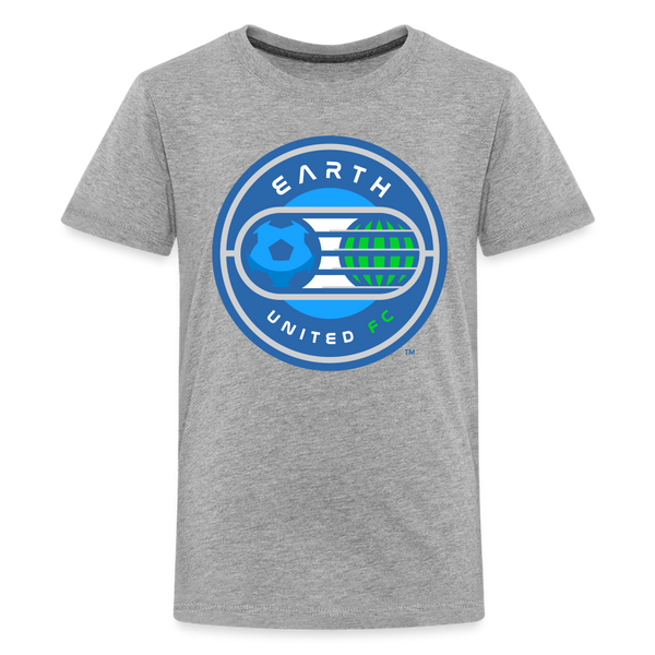 Earth United FC Kids' Premium T-Shirt - heather gray