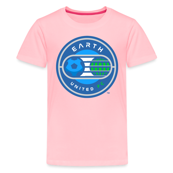 Earth United FC Kids' Premium T-Shirt - pink