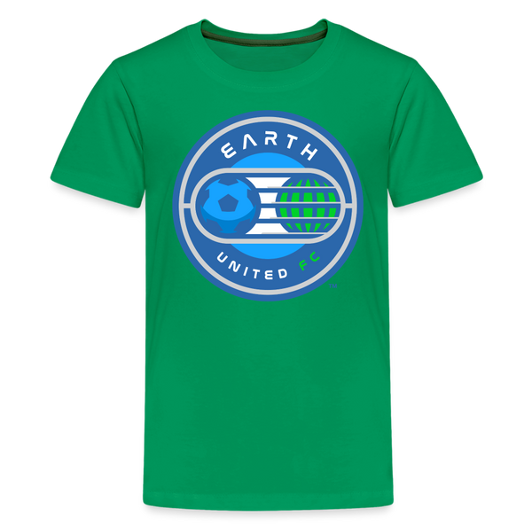 Earth United FC Kids' Premium T-Shirt - kelly green